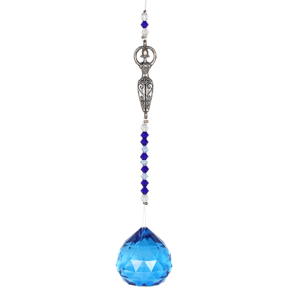 34cm Hanging Goddess Crystal