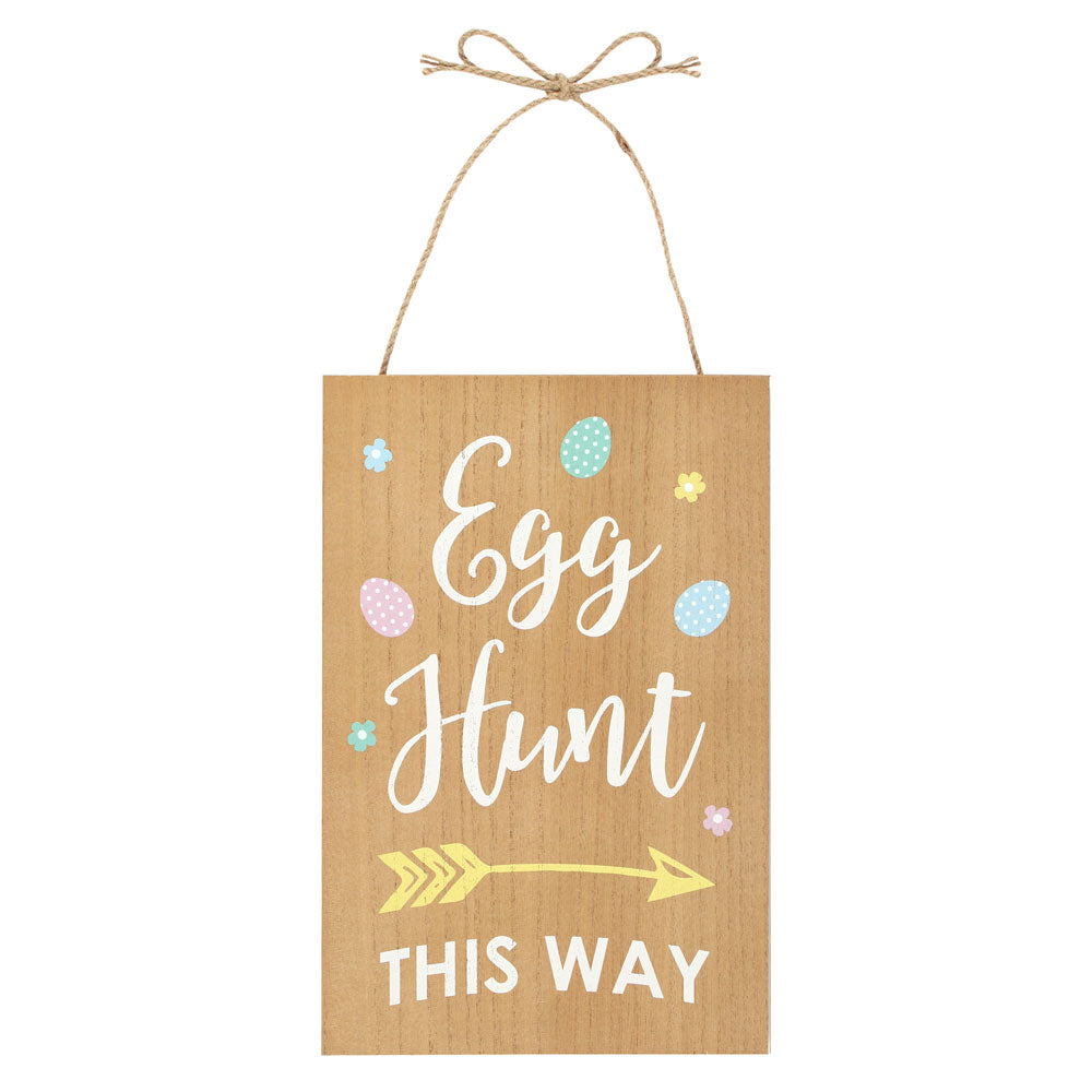 Easter Egg Hunt Hanging Sign