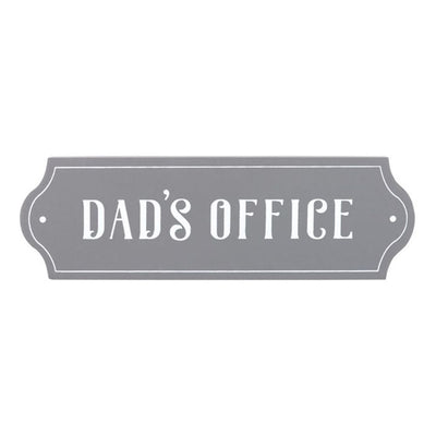 Dad's Office Wall Plaque