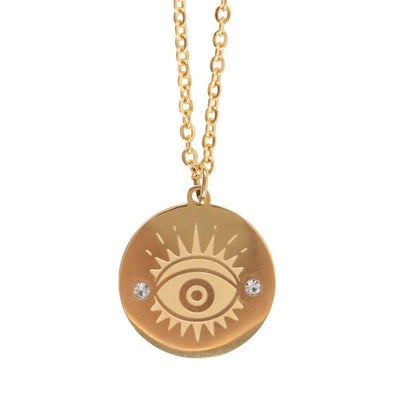 All Seeing Eye Necklace & Dish Gift Set