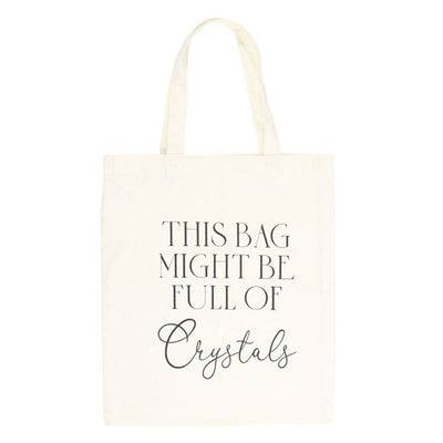 Full of Crystals Cotton Tote Bag