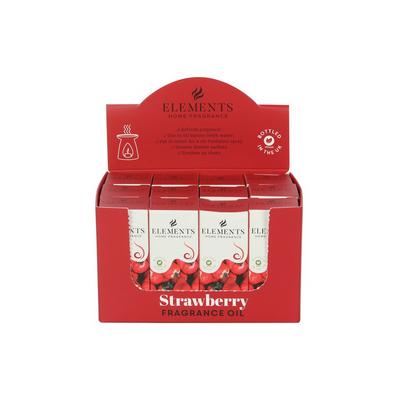 Set of 12 Elements Strawberry Fragrance Oils