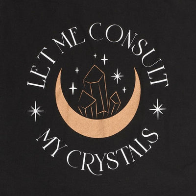 Let Me Consult My Crystals Cotton Tote Bag