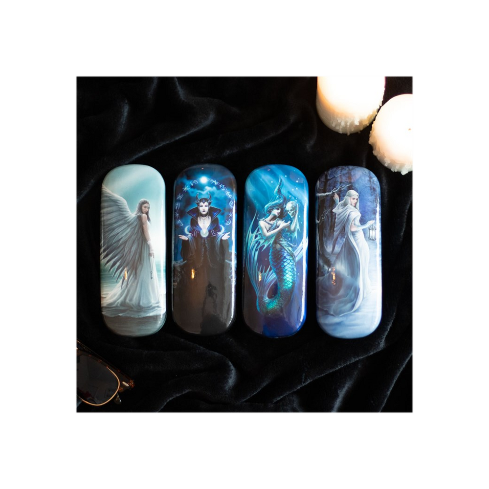 Moon Witch Glasses Case by Anne Stokes