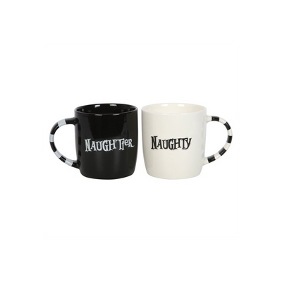 Naughty & Naughtier Couples Mug Set