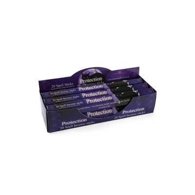Set of 6 Packets of Protection Spell Incense Sticks by Lisa Parker