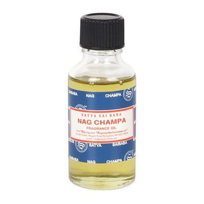 Set of 12 Nag Champa Fragrance Oils by Satya