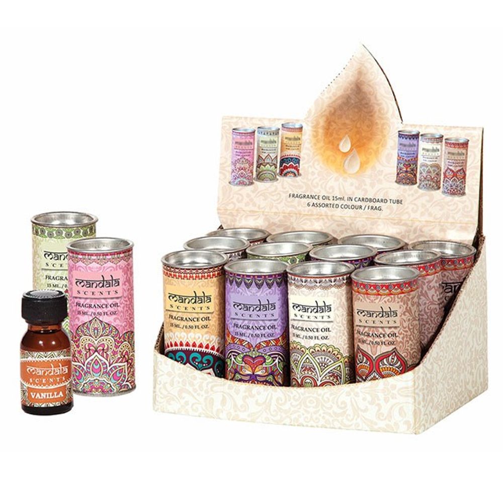 Set of 12 Mandala Fragrance Oils