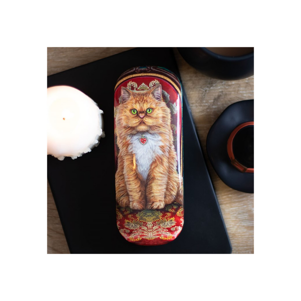 Mad About Cats Glasses Case by Lisa Parker
