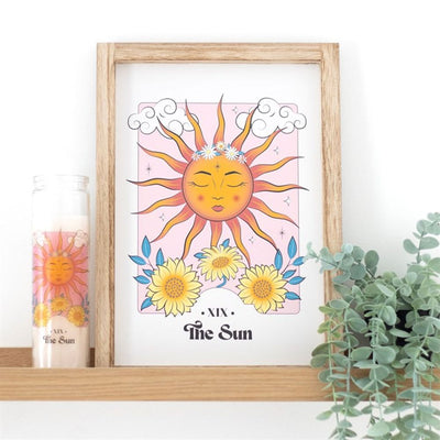 The Sun Celestial Framed Wall Print