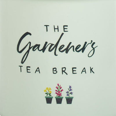 Gardener's Tea Break Enamel Mug