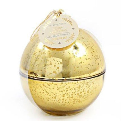 11cm Gold Bauble Candle