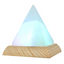 Pyramid White USB Salt Lamp