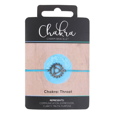 Throat Chakra Charm Bracelet