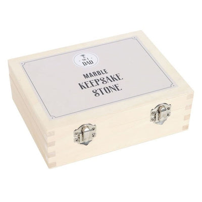 Box of 24 No. 1 Dad Marble Keepsake Stones
