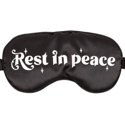 Rest in Peace Satin Eye Mask
