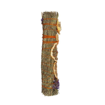 9in Ritual Wand Smudge Stick with Rosemary, Lavender, and Orange