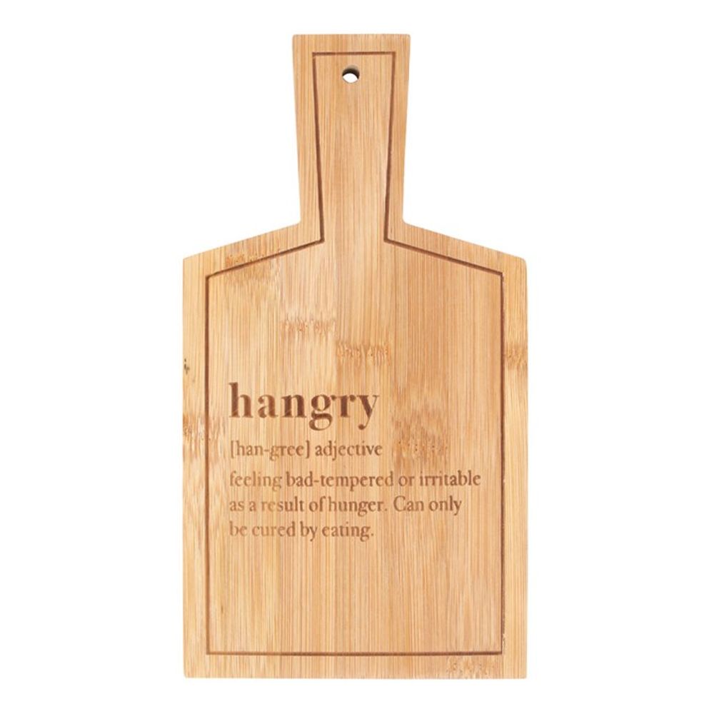 Hangry Bamboo Serving Board