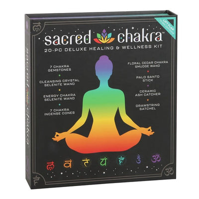 Sacred Chakra Deluxe Healing and Wellness Kit
