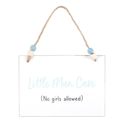 Little Man Cave Hanging Sign